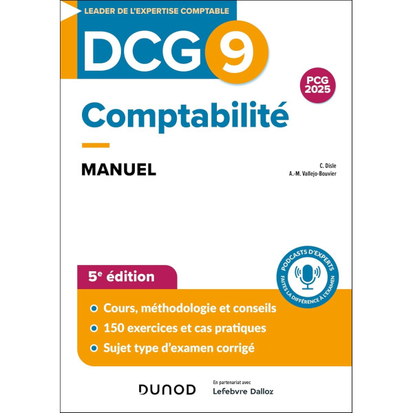 Comptabilité DCG 9 -Corrigés Campus