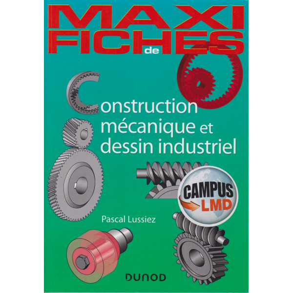 Maxi-fiches - Construction mécanique et de dessin industriel - NP