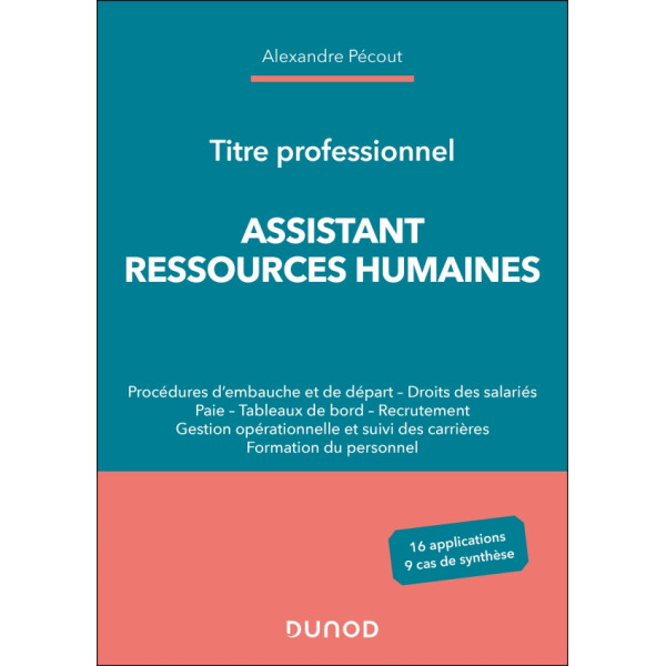 Assistant ressources humaines  -Titre professionnel 