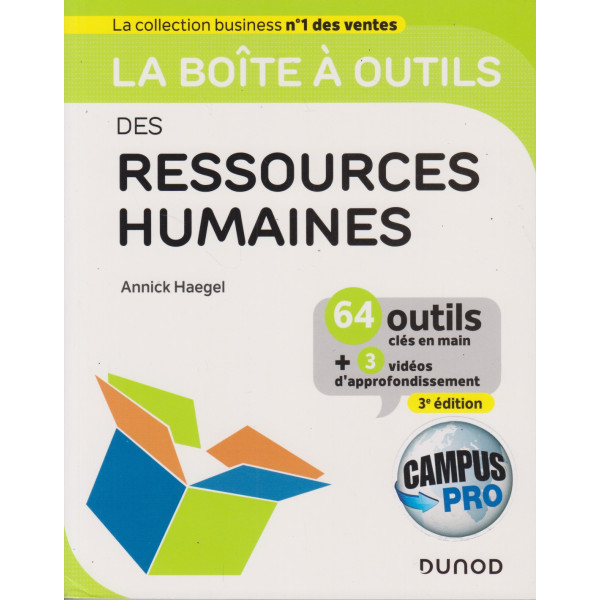 La Boîte À Outils des Ressources Humaines 3ed (campus)