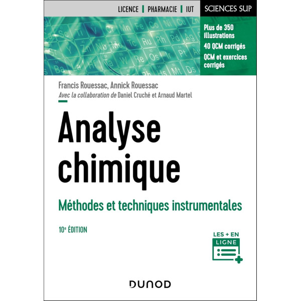 Analyse chimique : Méthodes et techniques instrumentales :10e éd - Campus 