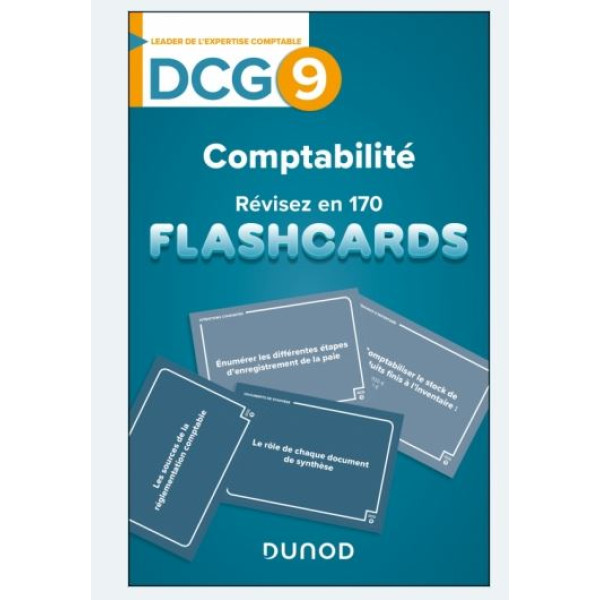 DCG 9 - Comptabilité - révisez en 170 flashcards