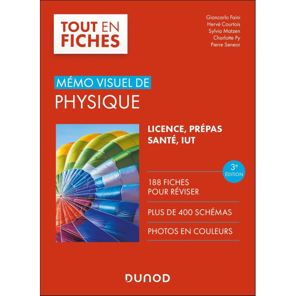 Mémo visuel de physique.3E édition:L'essentiel en fiches (Campus)