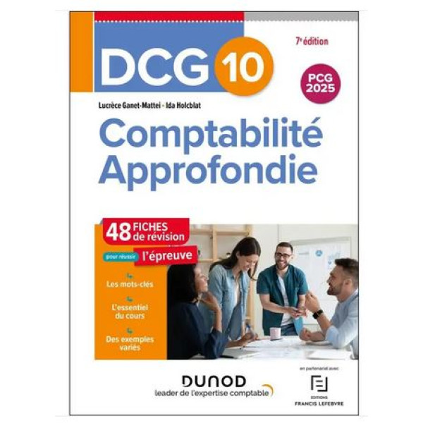 DCG10 . Comptabilite Approfondie - Corriges 2025-2026 (Campus)