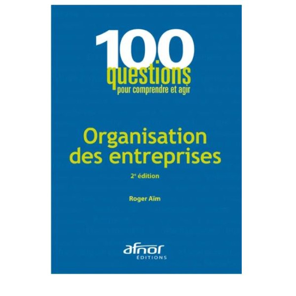 Organisation des entreprises 2ed