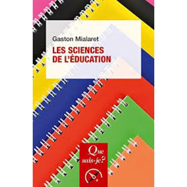 Les sciences de l'éducation 