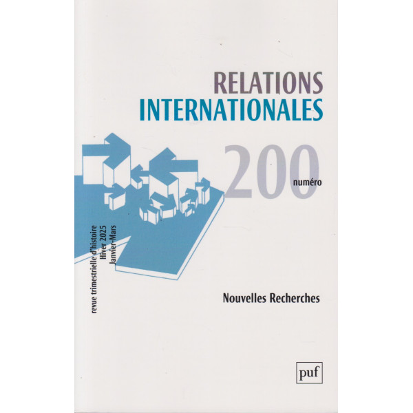 Relations internationales 2025