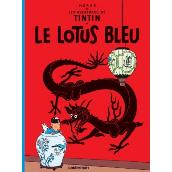 Les Aventures de Tintin T5 -Le lotus bleu PF