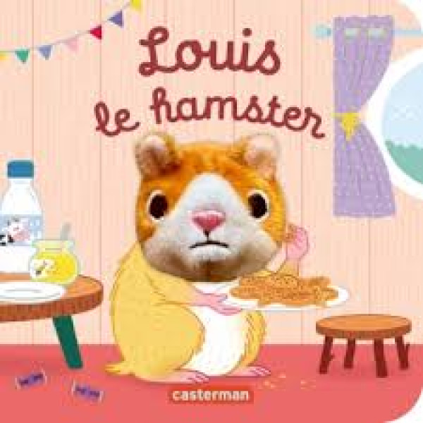 Louis le hamster: Livre marionnette pour bébé