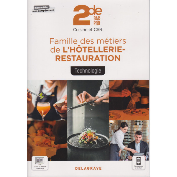 Famille des métiers de l'hôtellerie