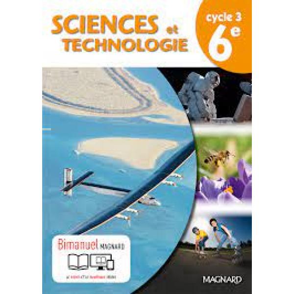 Sciences et technologie 6e GF 2016