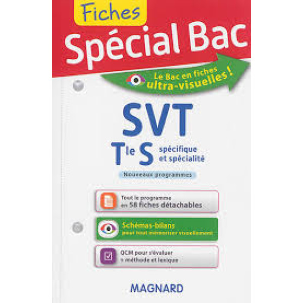 Spécial Bac SVT Term S spécifique et spécialité