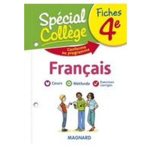 Spécial collège Français 4e Fiches