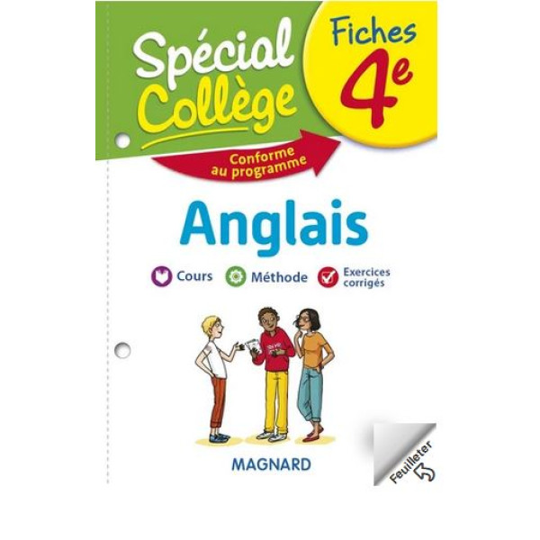 Spécial collège Anglais 4e Fiches