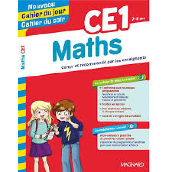 Nouveau CA du jour CA du soir Maths CE1 