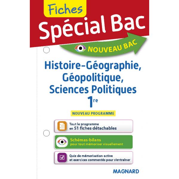 Spécial Bac Histoire-Géog-Géopo-Sc Polit 1re Fiches