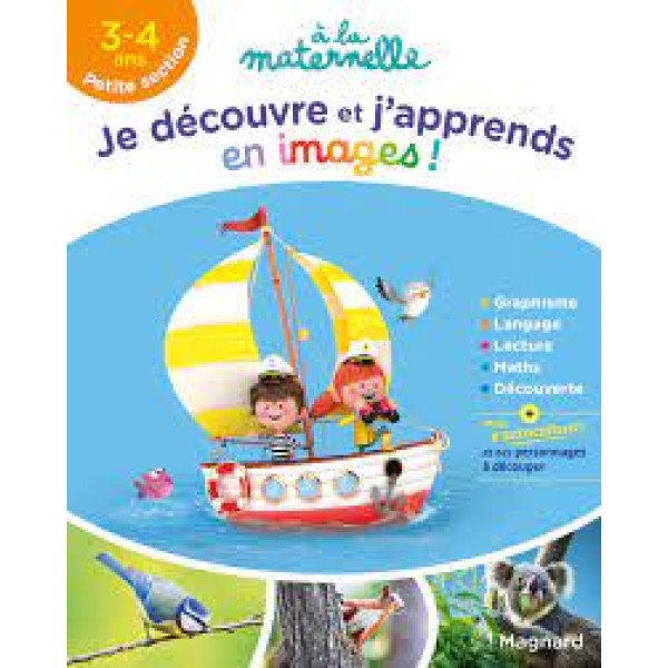 A la maternelle Je découvre et j'apprends en images PS