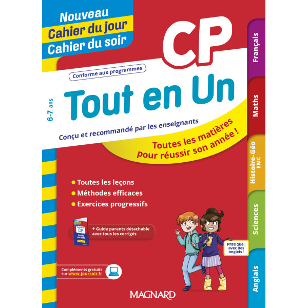 Cahier du Jour Cahier du Soir -Tout en un CP