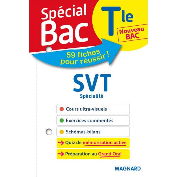 Special Bac SVT spe Term fiches 2020
