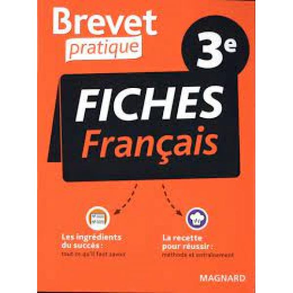 Brevet pratique -Fiches français 3e
