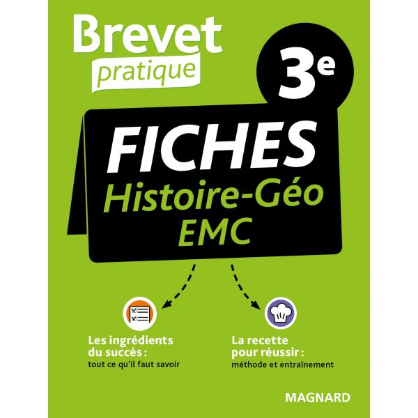 Brevet pratique -Fiches Histoire-Géo EMC 3e