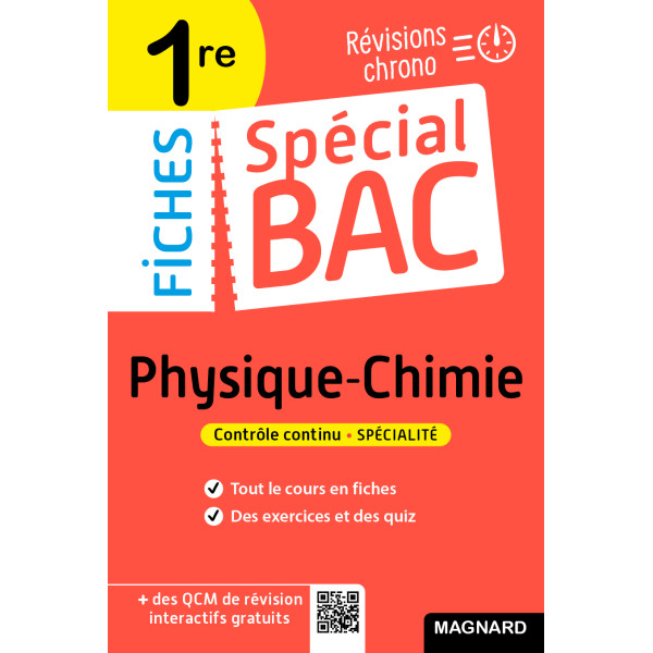 Fiches spécial Bac Physique-Chimie 1re