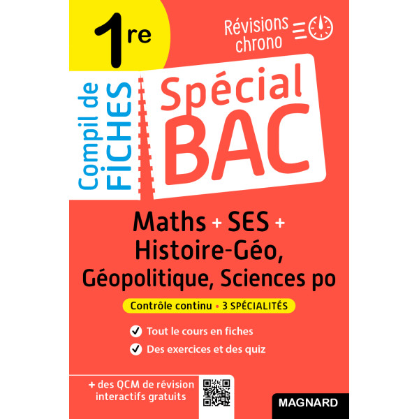 Compil de Fiches Spécial Bac SES + Maths + Histoire-Géo, Géopolitique, Sciences po 1re