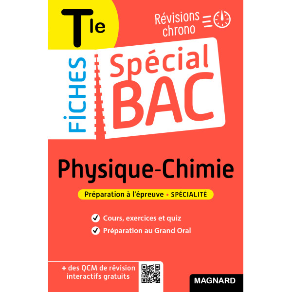 Fiches spécial Bac Physique-Chimie Tle
