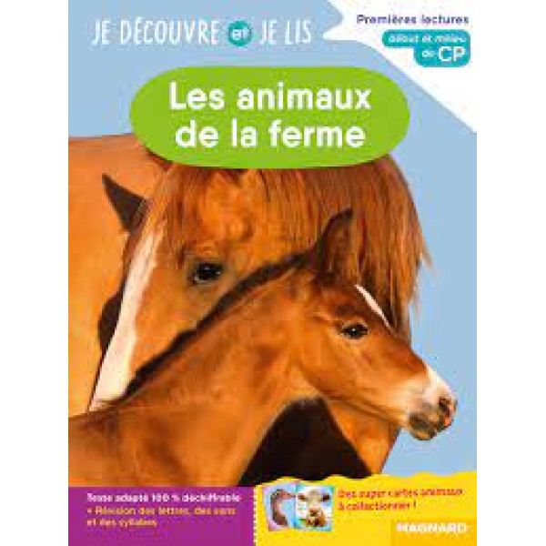 Les animaux de la ferme CP