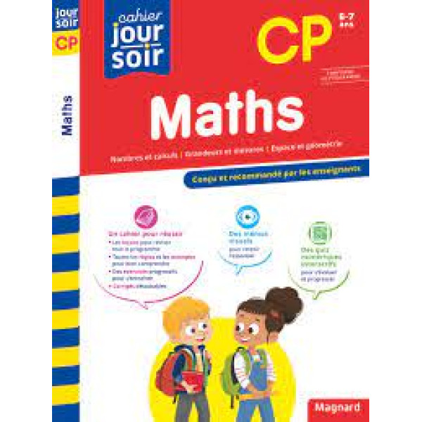 Cahier du jour cahier du soir -Maths CP