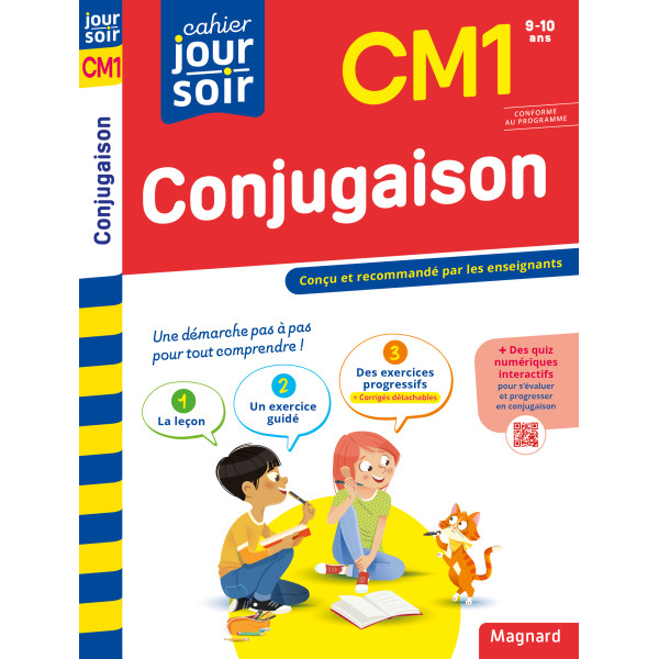 Cahier du jour Cahier du soir -Conjugaison CM1