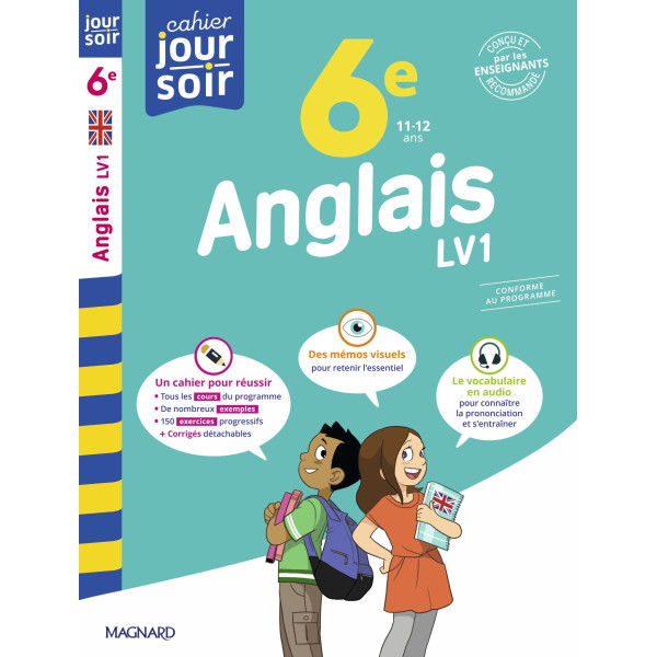 Cahier du jour/Cahier du soir Anglais 6e