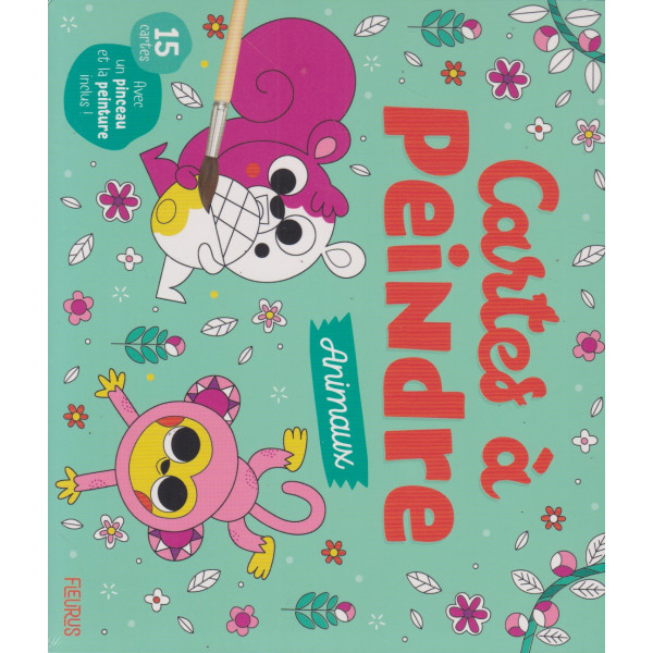 Cartes à peindre - Animaux