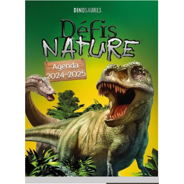 Agenda défis nature dinosaures 