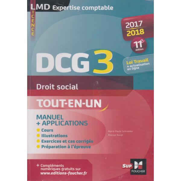DCG 3 Droit social -2017/2018