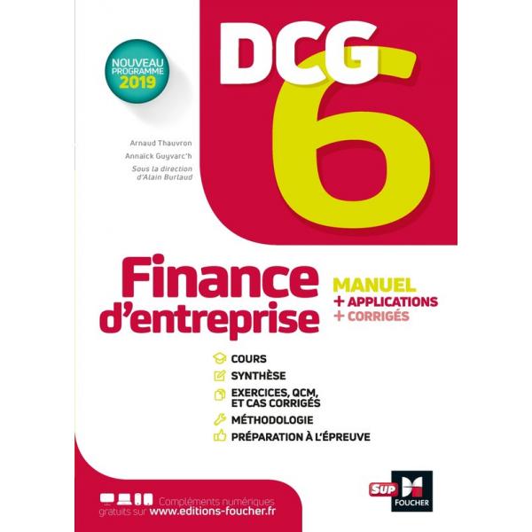 DCG 6 finance d'entreprise manuel 