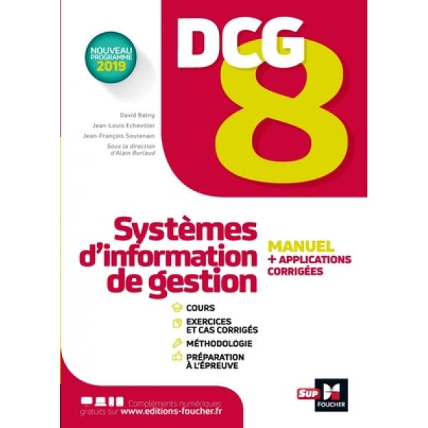 DCG 8 systèmes d'information de gestion manuel+app+corr pg 2019