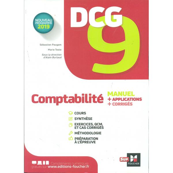 DCG 9 comptabilité manuel 2019