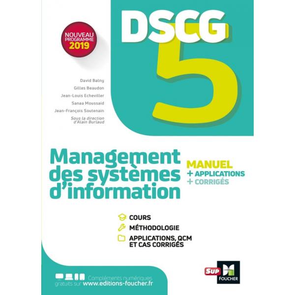 DSCG 5 Management des systèmes d'information Manuel et applications
