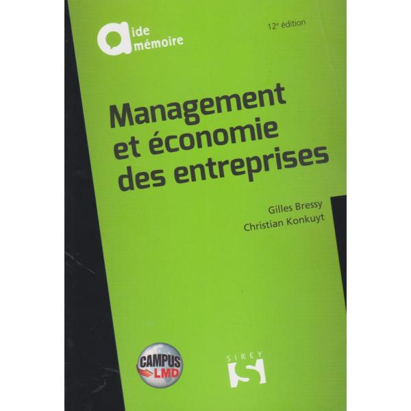Management et économie des entreprises 12ed -Campus LMD
