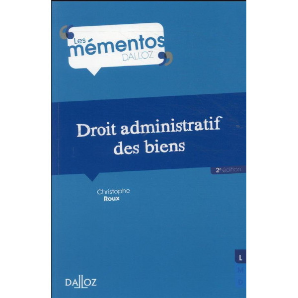 DROIT ADMINISTRATIF DES BIENS 2e ED.