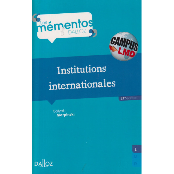 Institutions internationales 21ED-Campus