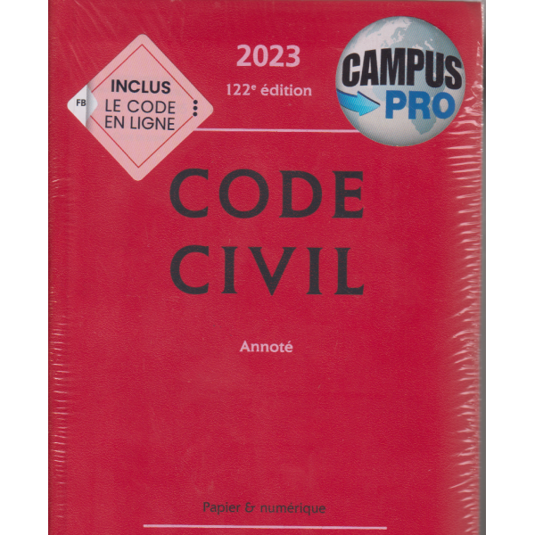 Code civil 122/2023