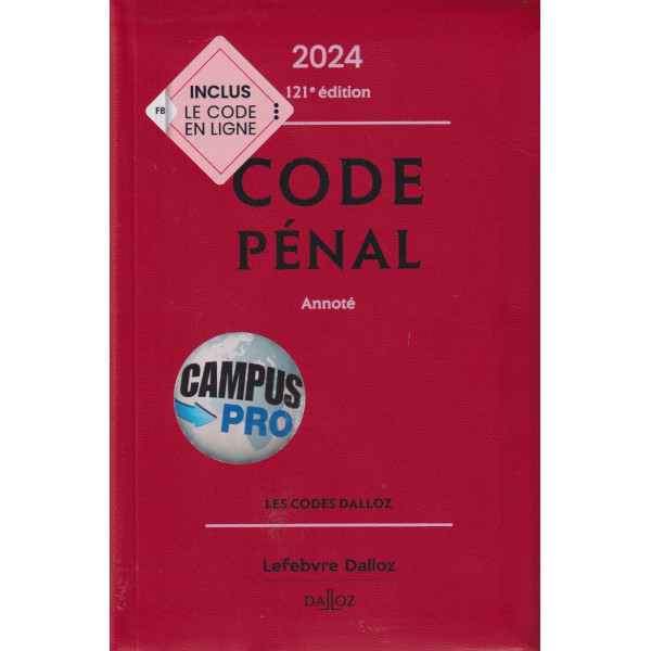 Code Pénal 121ED 2024 Annoté