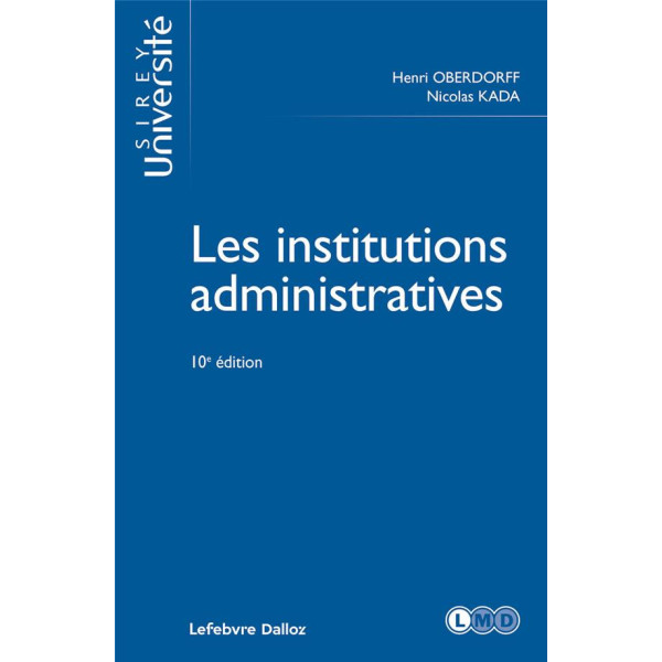 Les institutions administratives 10ED 