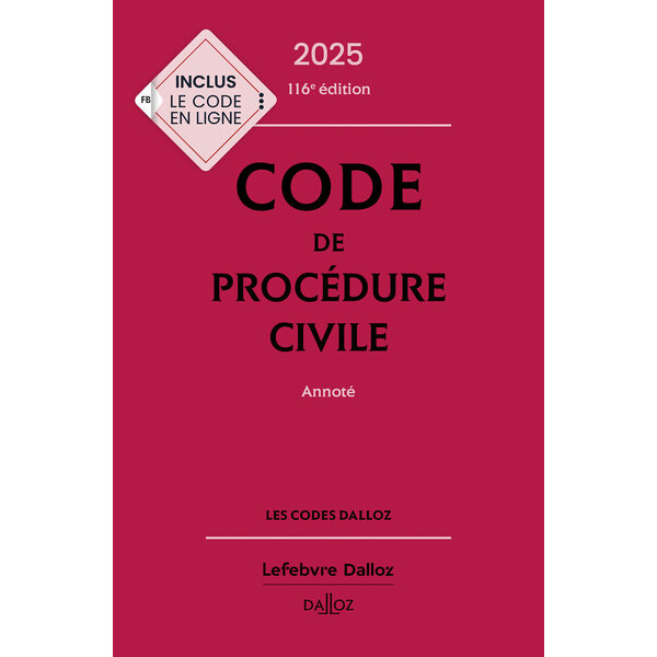 Campus Code de procédure civile 2025,