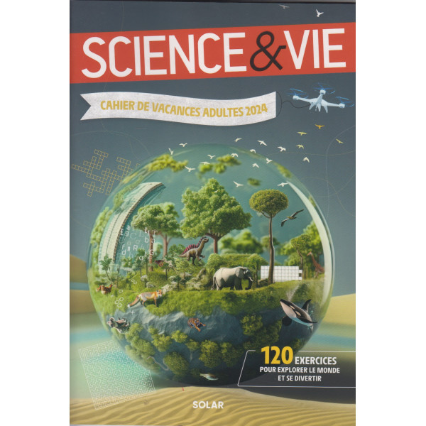 Cahier de vacances adultes sciences et vie 2024