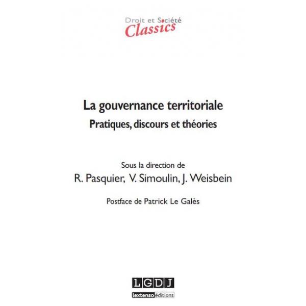 La gouvernance territoriale pratiques discours et théories