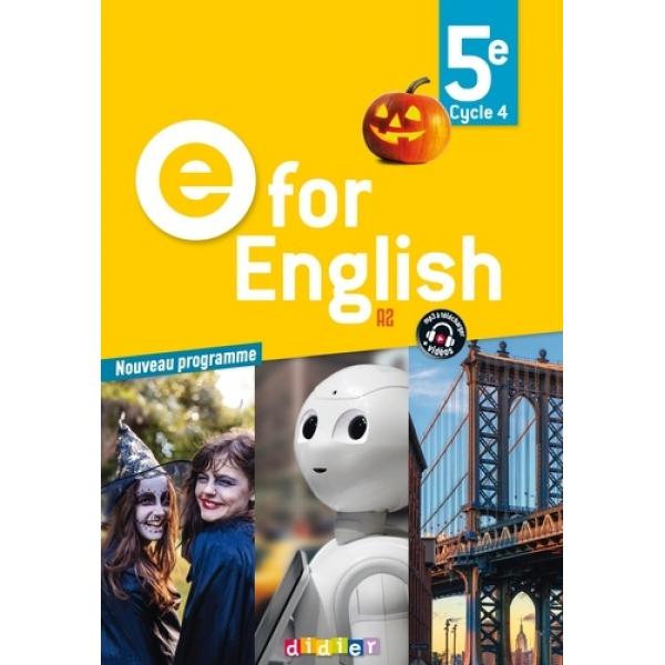 E for english 5e A2 2017