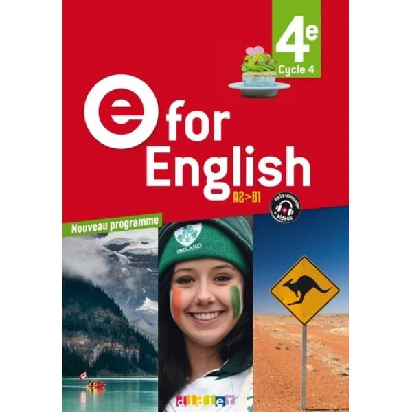 E for English 4e A2-B1 2017